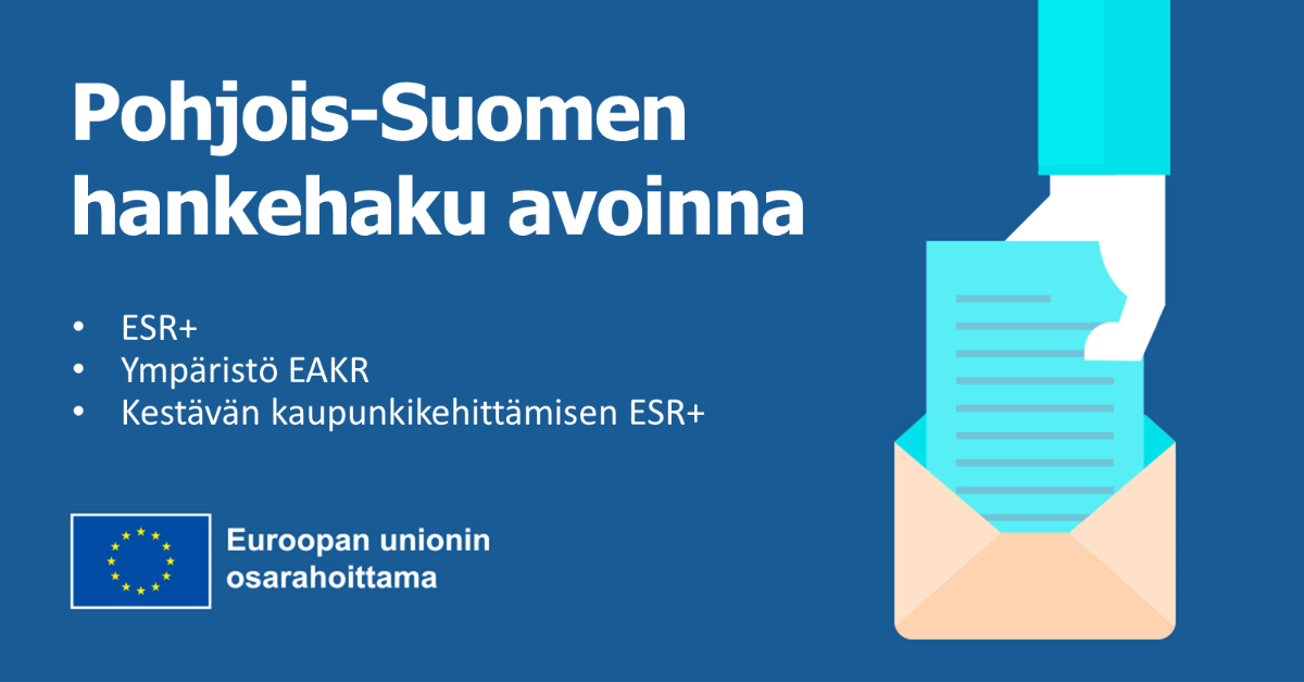 Rahoitusta haettavana Pohjois-Suomessa Uudistuva ja osaava Suomi-ohjelmasta