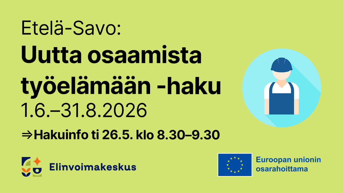 Haku avautuu 1.6.2026