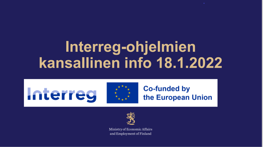 Interreg-ohjelmien kansallinen info