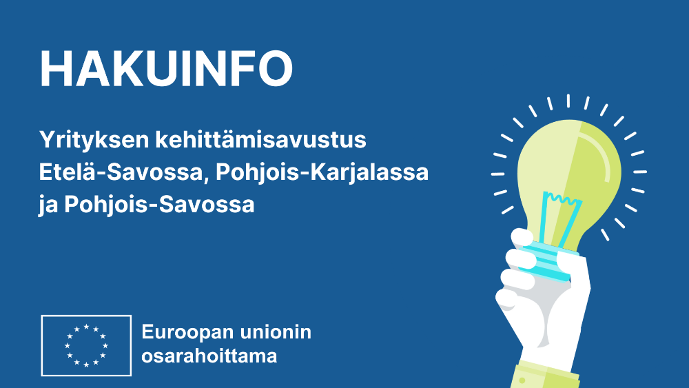 Hakuinfo yrityksen kehittämisavustus Itä-Suomessa