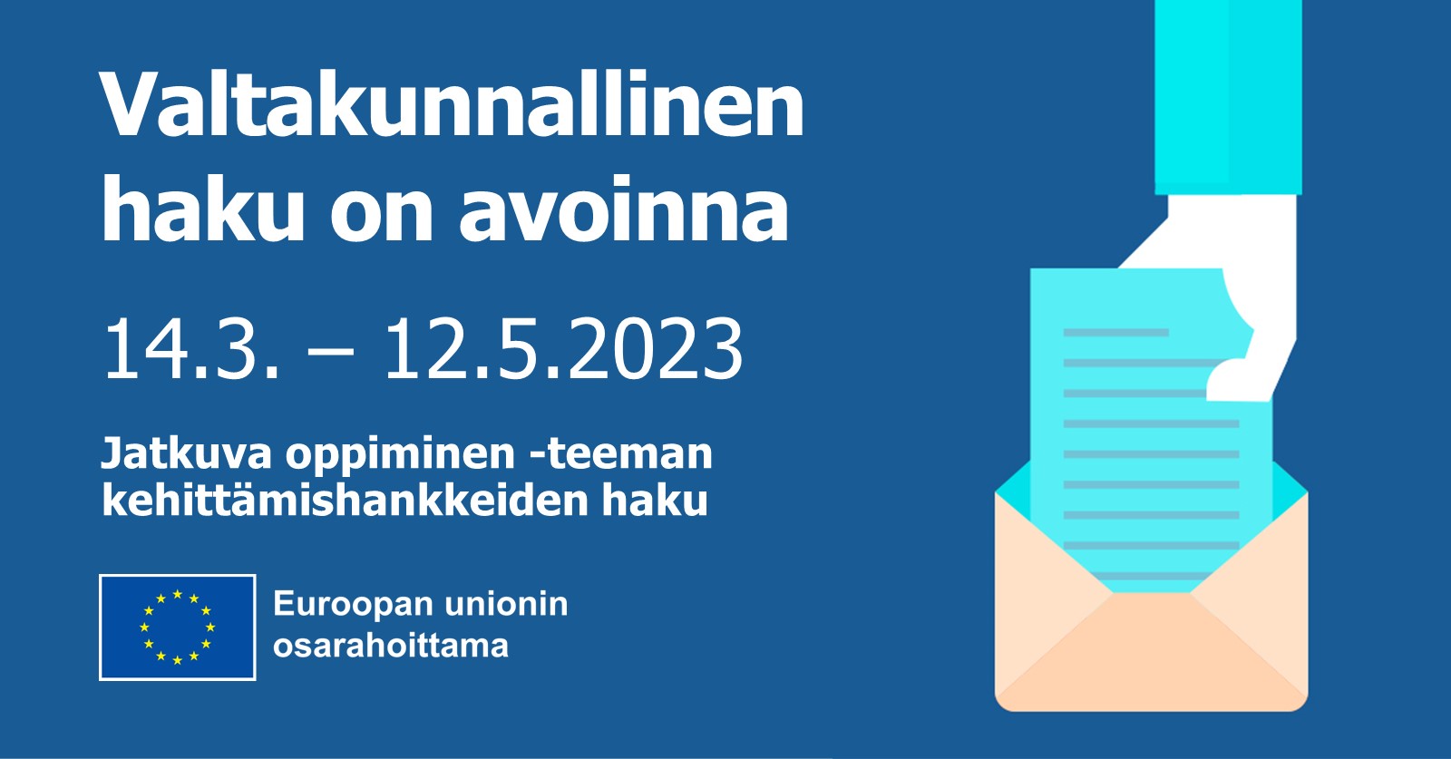 Jatkuva Oppiminen -valtakunnallisen Teeman Kehittämishankkeiden Haku ...