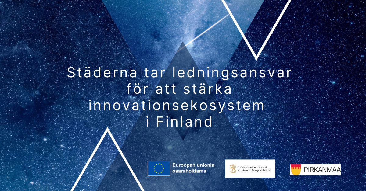 Städerna tar ledningsansvar för att stärka innovationsekosystem i Finland