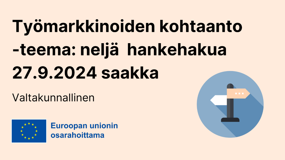 Valtakunnallisen Työmarkkinoiden kohtaanto -teeman hakuinfo