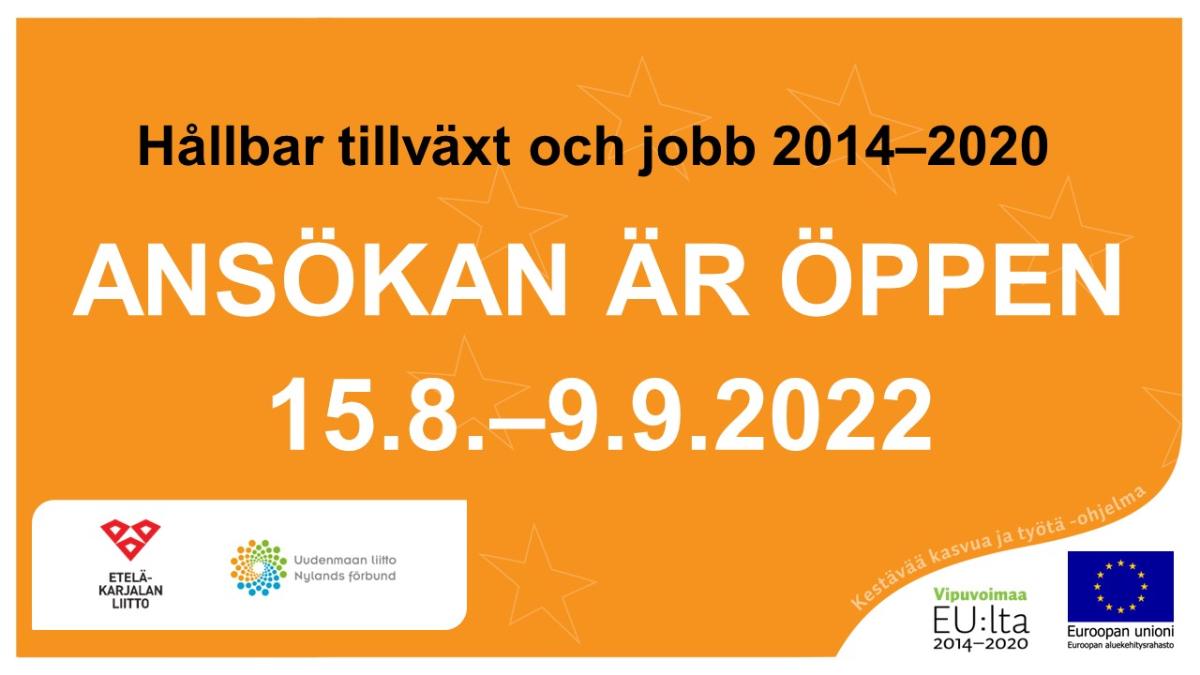 Ansökan är öppen