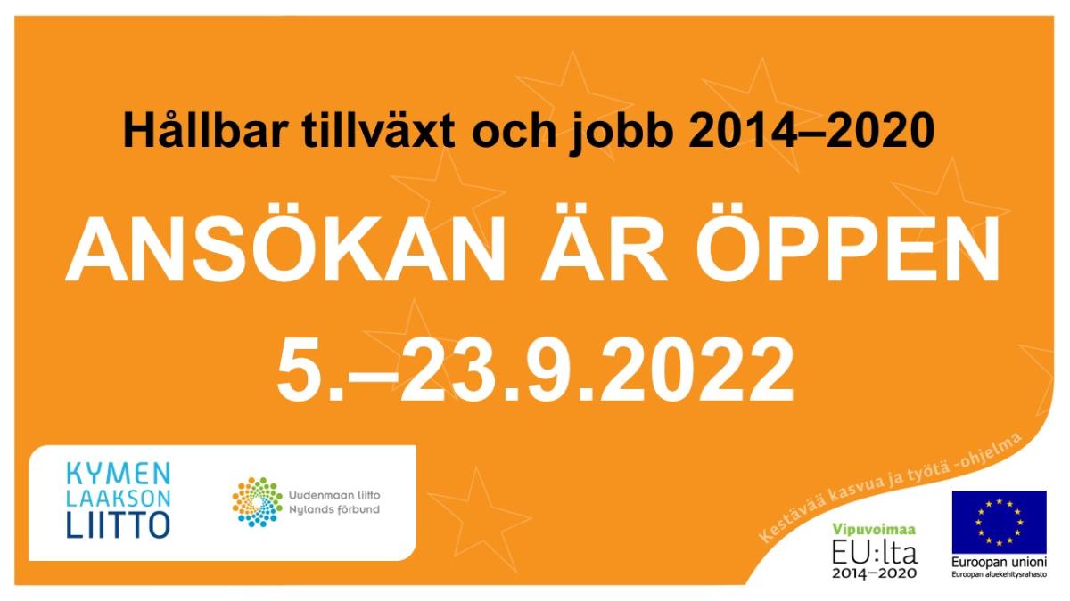 Ansökan är öppen