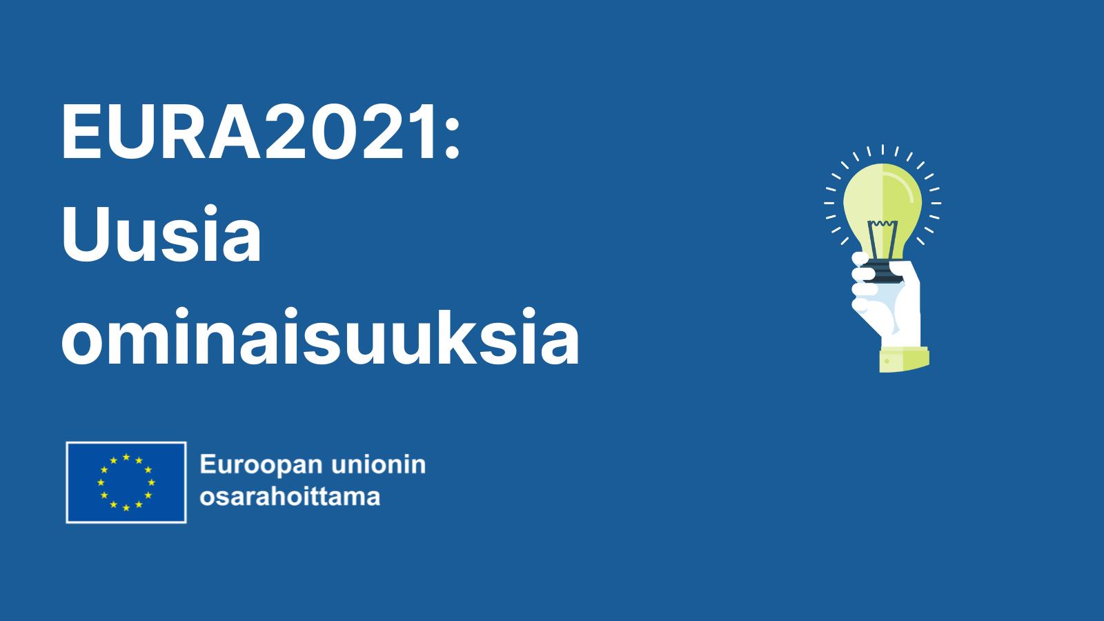 EURA2021: Sähköinen Osallistujaseuranta Ja Ryhmähankkeiden ...