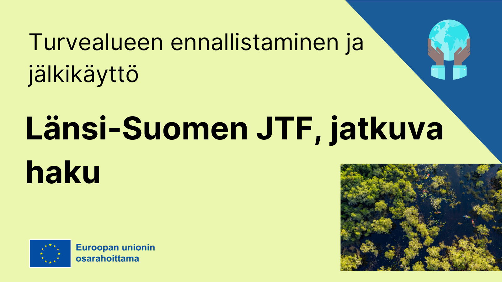 Reilut 16 Miljoonaa Euroa Länsi-Suomen JTF-rahoituksen Jatkuvassa ...