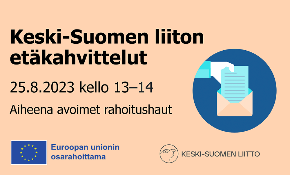 Keski-Suomen liiton EU-rahoitusinfo 25.8.