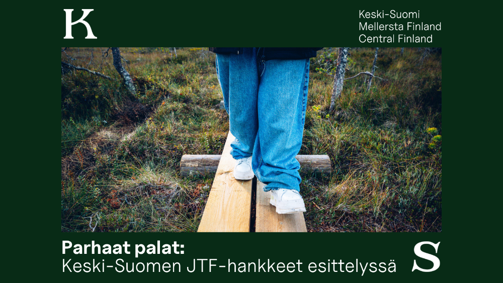 Parhaat palat – Keski-Suomen JTF-hankkeet esittelyssä Parhaat palat – Keski-Suomen JTF-hankkeet esittelyssä