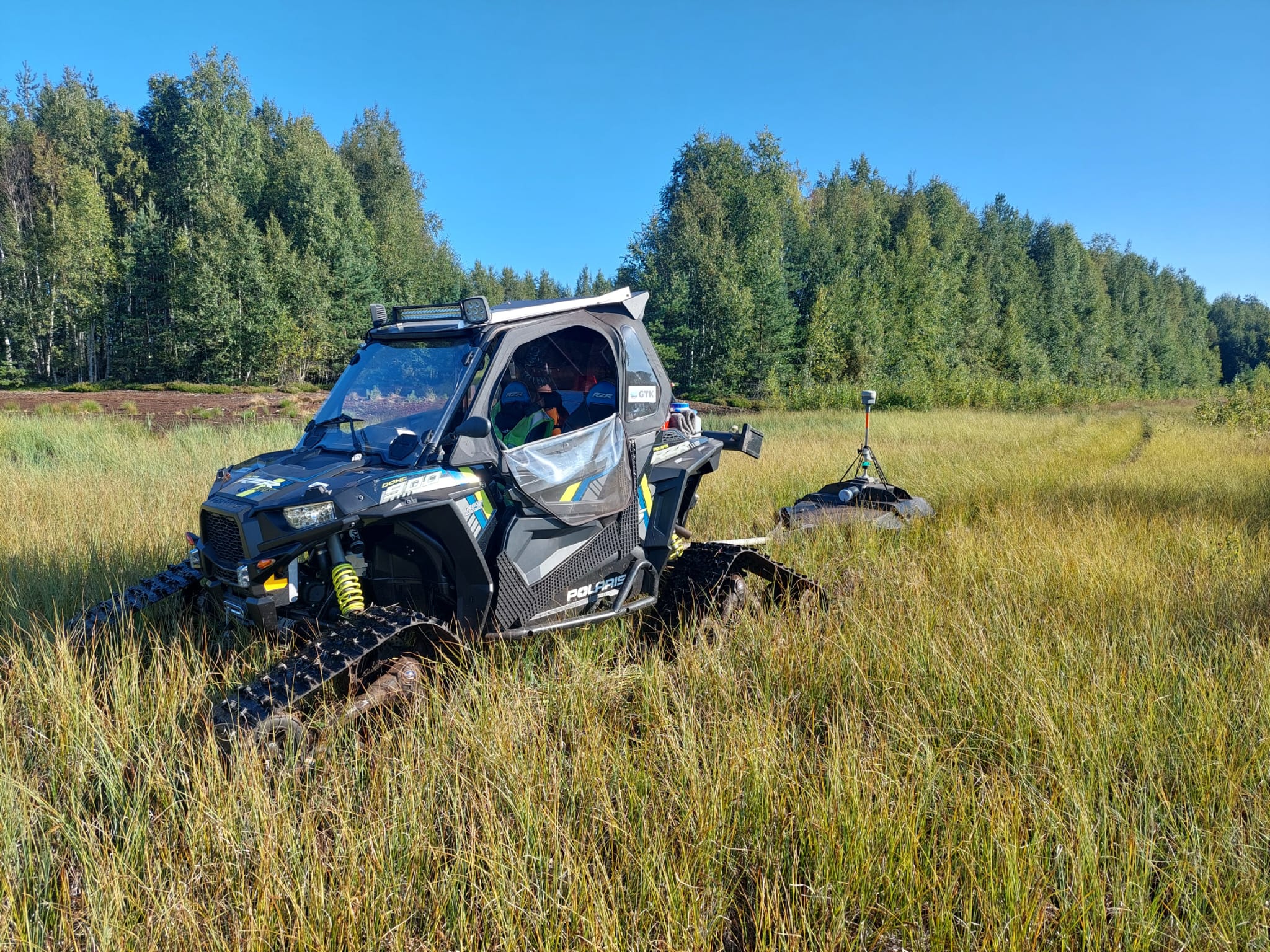 Maatutkausta suolla